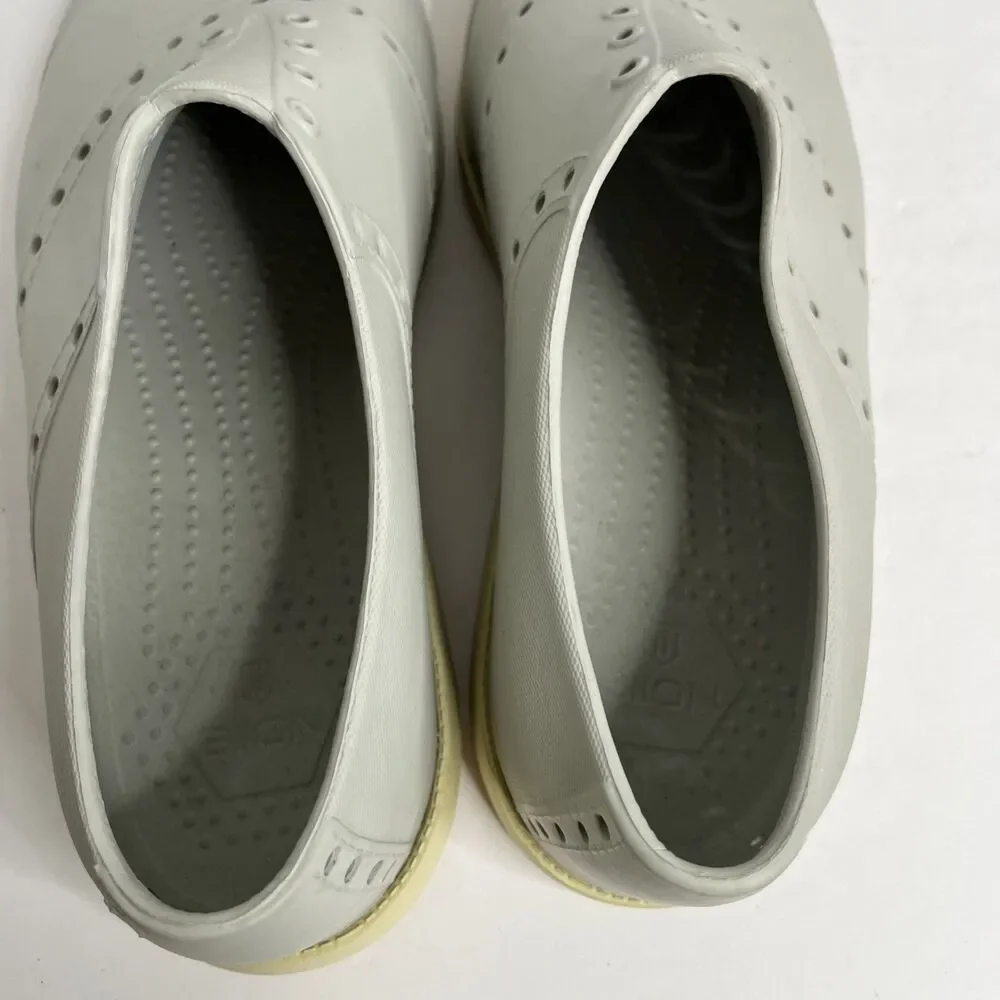 Biion Golf Men's Water Gray Rubber Spikeless Oxford Loafer SZ 12